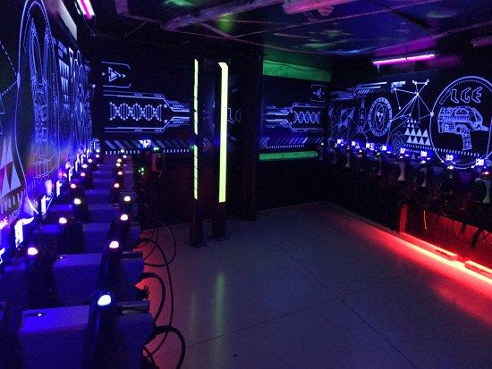 Laser Game Evolution